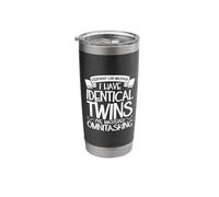 Multitasking Parents - Identical Twins Stainless Steel Insulated Tumbler