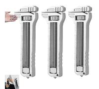 Multitool, 6-in-1 Portable Mini Wrench, Compact Alloy Tool with Bottle Opener and Nail Puller for Outdoor Camping and Hiking, Set of 4