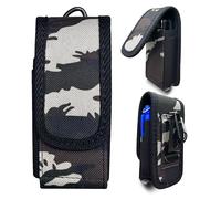 Multitool Sheath, EDC Belt Pouch Organizer for Men,Tool Sheath Compatible with Leatherman Folding Tool, Small Belt Tool Holster Holder with Clip and Loop,Magnetic Closure (Camo)