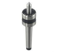 Multitooth Drive Center Spindle for Wood Lathes Effective for MT1/MT2 Models, Spring Loading Mechanism (MT1)