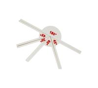 Multiunction Protractor Angles Measuring Ruler with Marking Math Teaching Aid for Engineering Drafting Technical Drawing School Supplies Protractor