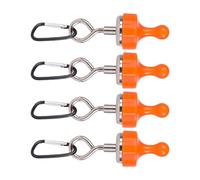 Multiurpose Tent Hook Waterproofed Camp Light Holder Mountaineering Gears for Tents Camping Lights Outdoor Use Multifunctional Hook with Climbing Buckles