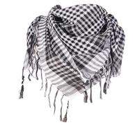 Multiuse Arafat Hijab Scarf Tassels Shawl Bandana Adult Desert Arab Shemagh Headscarf Arabian Dubai Saudi Head Covering