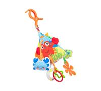 Multiuse Infant Soothing Mobile Crib Hanging Accessory Auditory Visual Stimulation Bed Bells Toy for Newborns Baby Strollers Hanging Toy