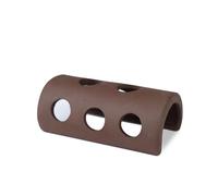 MultiValue Fish Tank Cave Decor, Round Small Hole Small Fish Tank Cave Ceramic Fish Tank Hideout for Small Fish Shrimp Hiding Sleeping Playing (A)
