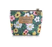 MultiValue Women's Mini Purse, Waterproof Oxford Fabric, Small Wallet with Cute Zip, Coin Purses for Women, Card Key, Lipstick, Green, 4.72 x 3.54 x 1.57 Zoll, Modern