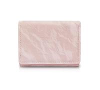 MultiValue Womens Wallet, Multifunctional Slim Credit Card Holder Compact Cute Card Wallet Purse, Leather Small Wallet Minimalist Wallet Pouch with Snap Closure for Card Change Cash, Pink, Slim