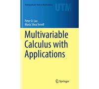 Multivariable Calculus with Applications – Undergraduate Texts in Mathematics