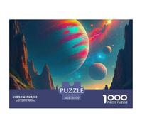 Multiverse 1000 Jigsaw for Adults Challenging Beautiful Decoration Puzzle Colourful, Challenging Beautiful Universe Brainteasing Adults Jigsaw Puzzle 70x50cm/1000pcs Educational Games