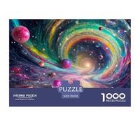 Multiverse 1000 Jigsaw for Adults Challenging Beautiful Decoration Puzzle Impossible Hard Difficult Challenging Beautiful Universe Brainteasing Adults Jigsaw Puzzle 70x50cm/1000pcs