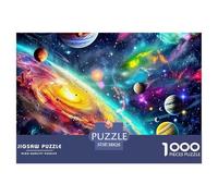 Multiverse 1000 Jigsaw for Adults Puzzles Beautiful Decoration Puzzle Fun Challenging Beautiful Universe Brainteasing Adults Jigsaw Puzzle 38x26cm/1000pcs