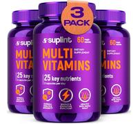 Multivitamin Complex A to Z - 60 Capsules for 30 Days - High Strength Daily Supplement with Vitamins & Minerals: Zinc, Biotin, A, C, D, E, K, B6, B12 - Multivitamins for Men & Women (3 Pack)