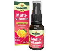 Natures Aid Multivitamin Oral Spray – Natural High Strength – 30 ml