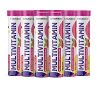 Multivitamin Effervescent| Raspberry Flavour|20 Tablets x 6| MultiZest Brand