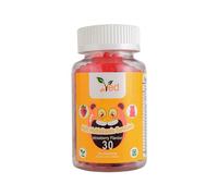 Multivitamin Gummie Kids,15 Day Supply, Natural Strawberry Flavour, 30 Chewable Vegan Gummies, Vegetarian Friendly, Energy & Immune System, Kids Multivitamin Gummies, GMO & Gluten Free.