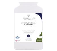 Multivitamin & Mineral | 25 Essential Vitamins & Minerals for Energy, Immunity & Wellbeing | 120 Vegetarian Capsules UK Made | 2 Month Supply