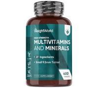 Multivitamin Tablets Men Women 400Tablets 27 Multivitamins Minerals Iron Zinc