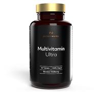 Multivitamin Ultra, 26 Active Ingredients, 1-a-Day Tablet, Immunity, Energy Boost, Beauty, Cognitive Performance, Bone Health, Vegan, 60 Tablets - Protein Works