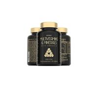 Multivitamins and Minerals with Omega 3 - Multivitamin Tablets for Men & Women - Multi Vitamins for Adults with Iron, Zinc, Vitamin D, C, B Complex -