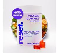 Multivitamins Gummies - 60 Gummies - 1 Month - Daily Vitamins - Physical & Mental Energy - Multivitamins & Minerals Gummies - Vegan - Sugar Free - Gluten Free - Reset.