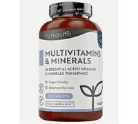 Multivitamins & Minerals A-Z Men & Women 365 Vegan Tablets - 100% NRV One A Day