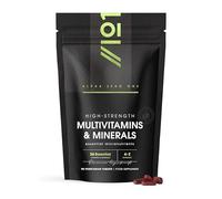 Multivitamins & Minerals for Men and Women - 26 Essential A-Z Vitamins & Minerals - 90 Vegan Tablets (One per Day) - Immune, Energy & Bone Support by Alpha01