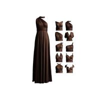 Multiway Bridesmaid Dress, Infinity Dress with Bandeau, Multi Way Wrap Dress, Convertible Dress, Long, Plus Size, Evening Gown Prom Wedding Guest