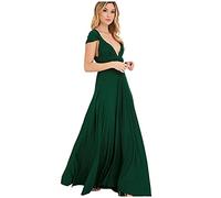 Multiway Bridesmaid Dresses for Women | Formal Long Wedding Bridesmaid Evening Maxi Ball Gowns Dress Multi Way Wrap Dress Convertible Infinity Prom Dress Elegant Floor Length Dress