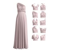 Multiway Bridesmaid Dresses, Infinity Wrap Dress, Maxi Long, Plus Size, Elegant Formal Wedding Guest Dress for Evening Prom Ball, Special Occasion