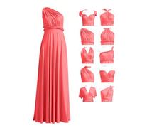 Multiway Bridesmaid Dresses, Infinity Wrap Dress, Maxi Long, Plus Size, Elegant Formal Wedding Guest Dress for Evening Prom Ball, Special Occasion