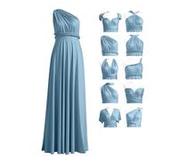 Multiway Bridesmaid Dresses, Infinity Wrap Dress, Maxi Long, Plus Size, Elegant Formal Wedding Guest Dress for Evening Prom Ball, Special Occasion