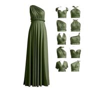 Multiway Bridesmaid Dresses, Infinity Wrap Dress, Maxi Long, Plus Size, Elegant Formal Wedding Guest Dress for Evening Prom Ball, Special Occasion