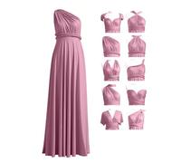 Multiway Bridesmaid Dresses, Infinity Wrap Dress, Maxi Long, Plus Size, Elegant Formal Wedding Guest Dress for Evening Prom Ball, Special Occasion