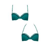 Multiway padded bikini top for women Lisca Utila Vert 40B