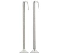 Multizenic 2 Pcs Boat Hatch Support Spring, Stainless Steel Hatch Lid Adjuster for Yachts and Campers, Marine - Grade Door Support Spring with High Strength for Porthole Hatches (225 * 15mm)