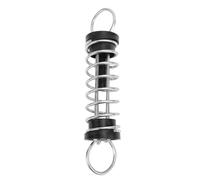 Multizenic 5 x 300mm Boat Mooring Spring, Marine Mooring Spring, 316 Stainless Steel Shock Absorbing Dock Line Snubber for Boats and Yachts, Prevents Overload and Cleat Stress
