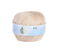 Multizenic Cotton Linen Yarn Beige | Soft beige cotton linen blend