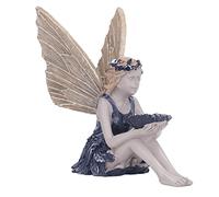 Multizenic Garden Sunflower Fairy Statue, Mythical Fairy Sculpture, Handcrafted Resin Angel Figurine with Lifelike Details for Outdoor Garden, Backyard, or Indoor Decor