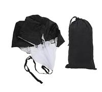 Multizenic Running Speed Training Parachute, Resistance Sprint Chute for Track and Field, Soccer, Football, Basketball, 150x150cm Polyester Pongee with Adjustable Belt and Carry Bag