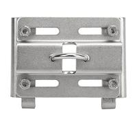 Multizenic Stainless Steel Vertical Stanchion Rail Mount Bracket, Marine Grade Rail Mount Holder with High Hardness and Strong Load Capacity for Yachts Boats and (7/8-1 Inch Circular Tube Guide Rail)