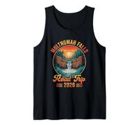 Multnomah Falls Road Trip 2026 Summer Vacation Family Tank Top