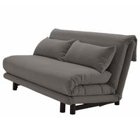 Multy First sofa bed 3-seater with wedge cushion ligne roset Anthracite - LIGNE ROSET MULTY ANTHRAZIT