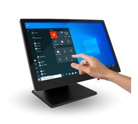 Multzo Point of Sale Windows 10 with 15.6-Inch Touchscreen + i5 Processor, 8GB RAM +128GB ROM, Aluminum Alloy Build, High-Performance POS. (Black)