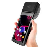 Multzo POS Android 14 Receipt Printer Android 14 and 58mm High Speed Thermal Printer 5.5’ Touch Screen. Handheld Point of Sale with Barcodes Scan 1D/2D/QR and NFC. 3GB Ram+32GB ROM