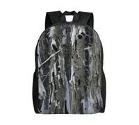 Muluhuo Cold Tree Camouflage Print Stylish Waterproof Backpack Travel Work Outdoor Adventures Weekend Hiking Commuting