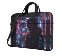 MULUHUO Hacker Era Print Stylish Laptop Bag For Single Shoulder Messenger Bags Business Casual Travel Work