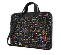 MULUHUO Math Formula Print Stylish Laptop Bag For Single Shoulder Messenger Bags Business Casual Travel Work