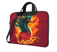 MULUHUO Phoenix Print Stylish Laptop Bag For Single Shoulder Messenger Bags Business Casual Travel Work