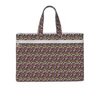 MULUHUO Sugar Skulls Print Print Canvas Tote Office Supplies Work Travel Shopping Commuting Weekend Getaway File Bag