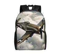 Muluhuo World War 2 Aircraft Airplane04 Print Stylish Waterproof Backpack Travel Work Outdoor Adventures Weekend Hiking Commuting